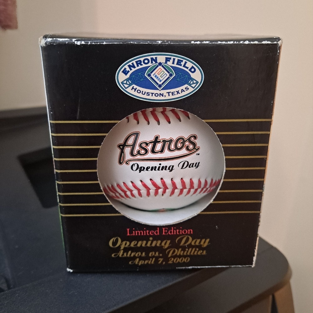 Opening Day Limited Edition Baseball - White and Red